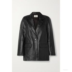 DEADWOOD Brooke Leather Blazer